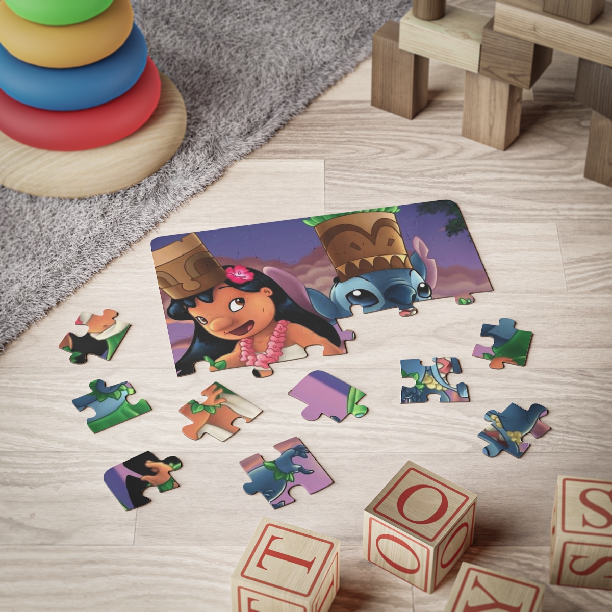 Puzzle Gomme Casse-tête 3D Disney Stitch - Un Personnage Aléatoire Mul –  LatifeStore